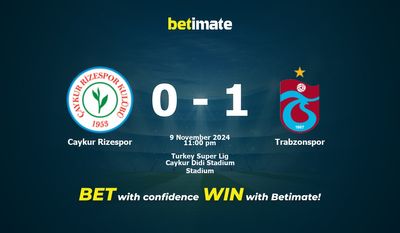 Dự đoán Caykur Rizespor vs Trabzonspor, Tỷ lệ cược & Mẹo cá cược 11/09/2024