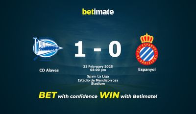 Dự đoán CD Alaves vs Espanyol, Tỷ lệ cược & Mẹo cá cược 22/02/2025