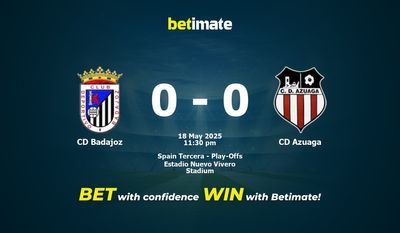 Dự đoán, Tỷ lệ cược & Mẹo cá cược CD Badajoz vs CD Azuaga 18/05/2025