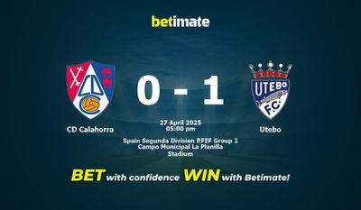 Dự đoán, Tỷ lệ cược & Mẹo cá cược CD Calahorra vs Utebo 27/04/2025