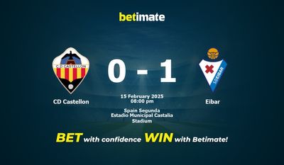Dự đoán, Tỷ lệ cược & Mẹo cá cược CD Castellon vs Eibar 15/02/2025