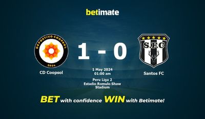 Dự đoán CD Coopsol vs Santos FC, Tỷ lệ & Mẹo cá cược 30/04/2024