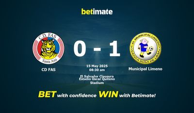 Dự đoán, Tỷ lệ cược & Mẹo cá cược CD FAS vs Municipal Limeno 15/05/2025