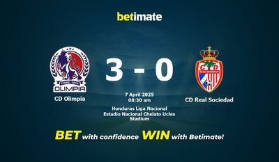 Dự đoán, Tỷ lệ cược & Mẹo cá cược CD Olimpia vs CD Real Sociedad 04/07/2025
