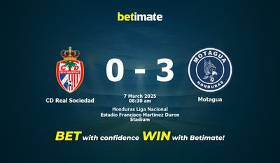 Dự đoán CD Real Sociedad vs Motagua, Tỷ lệ & Mẹo cá cược 07/03/2025