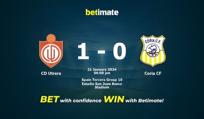 Dự đoán CD Utrera vs Coria CF, Tỷ lệ & Mẹo cá cược 21/01/2024