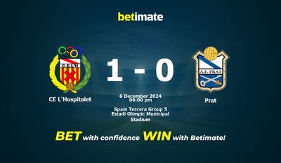 Dự đoán CE L'Hospitalet vs Prat, Tỷ lệ cược & Mẹo cá cược 12/06/2024