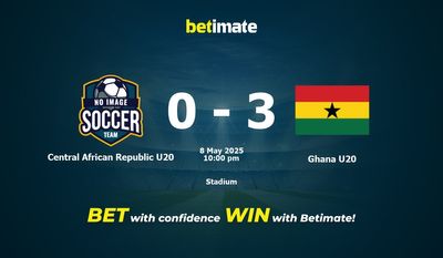 Dự đoán, Tỷ lệ cược và Mẹo cá cược giữa U20 Cộng hòa Trung Phi và U20 Ghana 05/08/2025