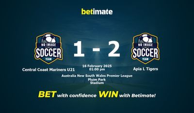 Dự đoán, Tỷ lệ cược và Mẹo cá cược Central Coast Mariners U21 vs Apia L Tigers 02/16/2025