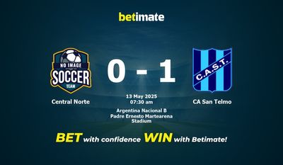 Dự đoán Central Norte vs CA San Telmo, Tỷ lệ & Mẹo cá cược 13/05/2025