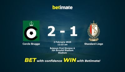 Dự đoán Cercle Brugge vs Standard Liege, Tỷ lệ cược & Mẹo cá cược 02/01/2025