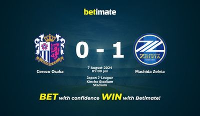 Soi kèo Cerezo Osaka vs Machida Zelvia, tỷ lệ và tip cá cược 07/08/2024