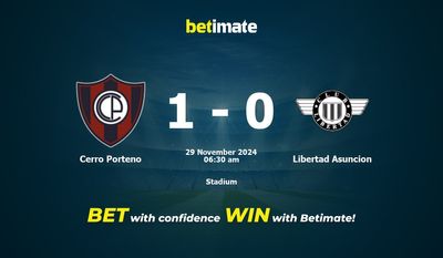 Dự đoán Cerro Porteno vs Libertad Asuncion, Tỷ lệ & Mẹo cá cược 28/11/2024