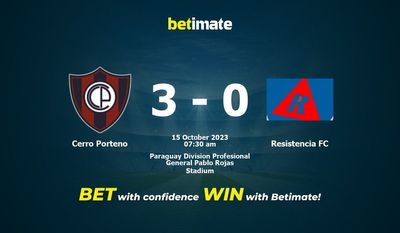 Dự đoán Cerro Porteno vs resistencia FC, tỷ lệ cá cược 15/10/2023