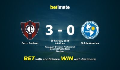 Soi kèo Cerro Porteno vs Sol de America, Tỷ lệ & Mẹo cá cược 24/02/2024