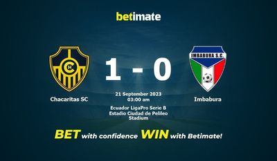 Soi kèo Chacaritas SC vs Imbabura, Tỷ lệ & Mẹo cá cược 20/09/2023
