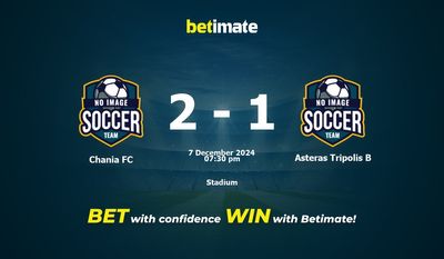 Chania FC vs Asteras Tripolis B Dự đoán, Tỷ lệ cược & Mẹo cá cược 12/07/2024