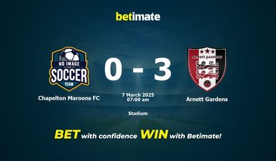 Dự đoán Chapelton Maroons FC vs Arnett Gardens, Tỷ lệ cược & Mẹo cá cược 03/07/2025