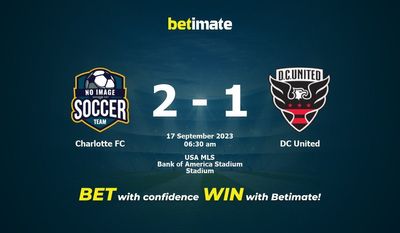 Soi kèo Charlotte FC vs DC United, Tỷ lệ & Mẹo cá cược 16/09/2023