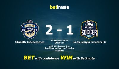 Soi kèo Charlotte Independence vs South Georgia Tormenta FC, tỷ lệ và tip cá cược 14/10/2023