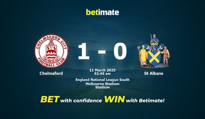 Dự đoán Chelmsford vs St Albans, Tỷ lệ cược & Mẹo cá cược 03/10/2025