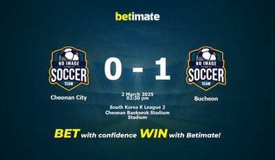 Dự đoán Cheonan City vs Bucheon, Tỷ lệ cược & Mẹo cá cược 03/02/2025