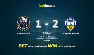 Dự đoán, tỷ lệ cược và mẹo cá cược Cheonan City vs Chungnam Asan FC 03/09/2025