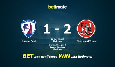 Dự đoán Chesterfield vs Fleetwood Town, Tỷ lệ cược & Mẹo cá cược 04/12/2025