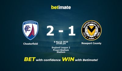 Dự đoán Chesterfield vs Newport County, Tỷ lệ cược & Mẹo cá cược 03/08/2025