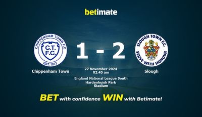 Dự đoán Chippenham Town vs Slough, Tỷ lệ cược & Mẹo cá cược 26/11/2024