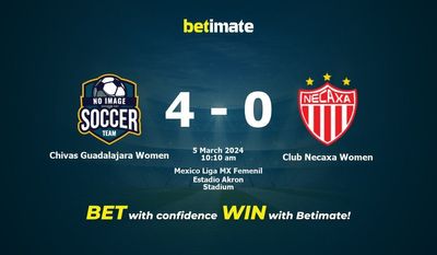 Dự đoán Chivas Guadalajara Women vs Club Necaxa Women, Tỷ lệ & Mẹo cá cược 05/03/2024