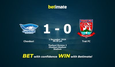 Dự đoán Chonburi vs Trat FC, Tỷ lệ cược & Mẹo cá cược 12/01/2024