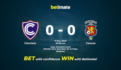 Soi kèo Cienciano vs Caracas, Tỷ lệ & Mẹo cá cược 09/05/2025