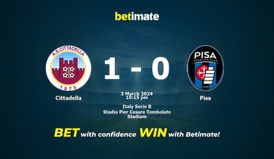 Soi kèo Cittadella vs Pisa, Tỷ lệ & Mẹo cá cược 03/03/2024