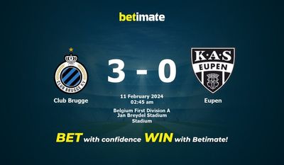 Soi kèo Club Brugge vs Eupen, Tỷ lệ & Mẹo cá cược 10/02/2024