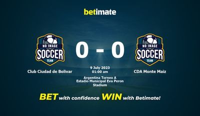 Soi kèo dự đoán Club Ciudad de Bolivar vs CDA Monte Maiz ngày 08/07/2023