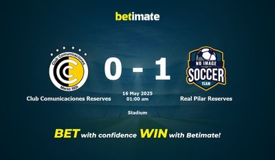 Dự đoán Club Comunicaciones Reserves vs Real Pilar Reserves, tỷ lệ cược & mẹo cá cược 15/05/2025