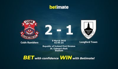 Dự đoán Cobh Ramblers vs Longford Town, Tỷ lệ cược & Mẹo cá cược 03/07/2025