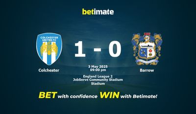 Dự đoán Colchester vs Barrow, Tỷ lệ cược & Mẹo cá cược 05/03/2025