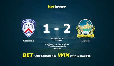 Dự đoán Coleraine vs Linfield, Tỷ lệ cược & Mẹo cá cược 26/04/2025