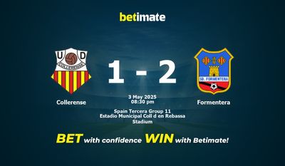 Dự đoán Collerense vs Formentera, Tỷ lệ cược & Mẹo cá cược 05/03/2025