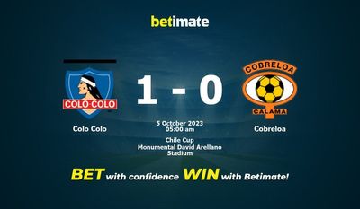 Soi kèo Colo Colo vs Cobreloa, Tỷ lệ & Mẹo cá cược 04/10/2023