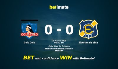 Dự đoán Colo Colo vs Everton de Vina, Tỷ lệ cược & Mẹo cá cược 03/09/2025