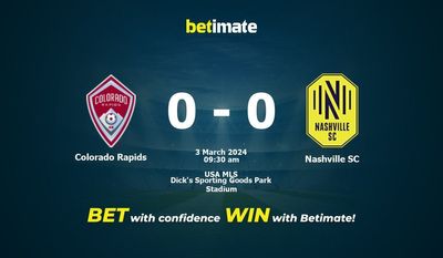 Dự đoán Colorado Rapids vs Nashville SC, Tỷ lệ & Mẹo cá cược 03/03/2024