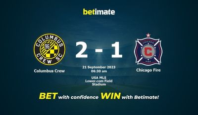 Dự đoán Columbus Crew vs Chicago Fire, Tỷ lệ & Mẹo cá cược 20/09/2023
