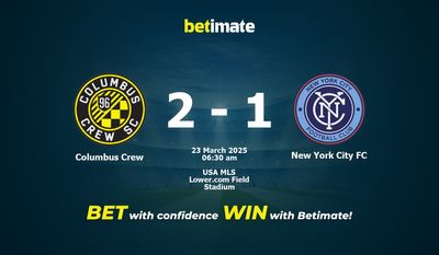 Dự đoán, Tỷ lệ cược & Mẹo cá cược Columbus Crew vs New York City FC 22/03/2025