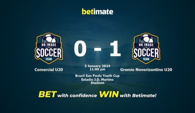 Dự đoán thương mại U20 vs Gremio Novorizontino U20, tỷ lệ và tip cá cược 03/01/2024