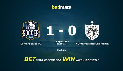 Dự đoán Comerciates FC vs CD Universidad San Martin, tỷ lệ và tip cá cược 20/04/2025
