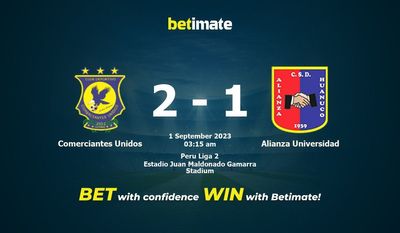 Dự đoán Comerciantes Unidos vs Alianza Universidad, Tỷ lệ & Mẹo cá cược 31/08/2023