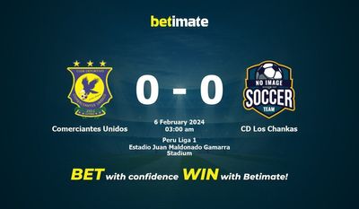 Dự đoán Comerciantes Unidos vs CD Los Chankas, tỷ lệ và tip cá cược 05/02/2024